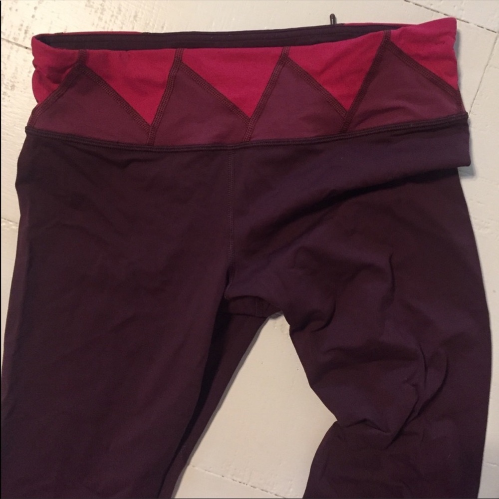 Lululemon Inspire Crop 21”- size 8